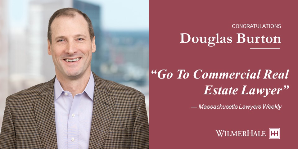 Douglas Burton Named a Go To Commercial Real Estate Lawyer by