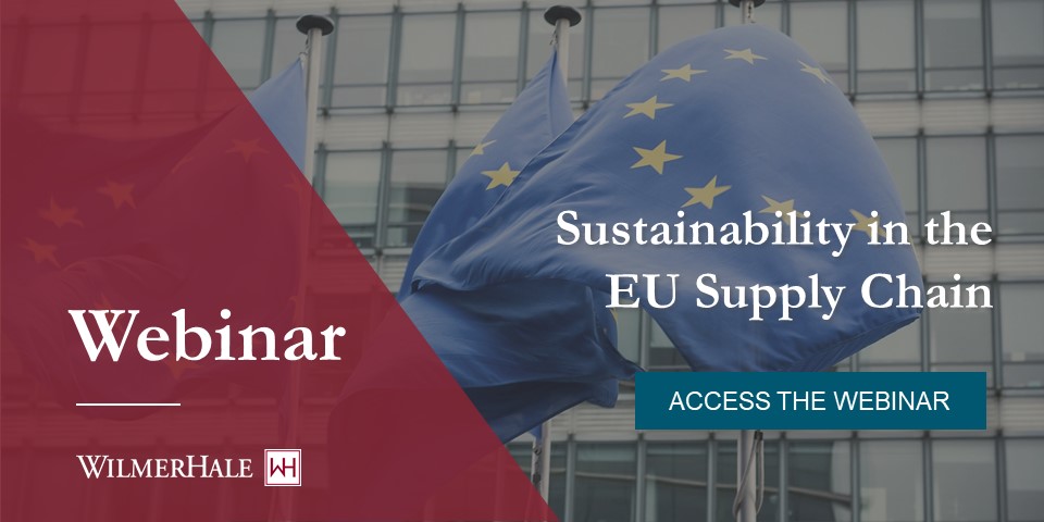 Sustainability In The EU Supply Chain—Regulatory, Compliance And ...